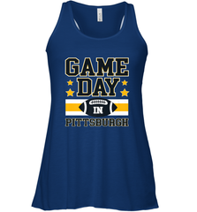 NFL Pittsburgh PA. Game Day Football Home Team Women's Racerback Tank Women's Racerback Tank - FordPhuMy
