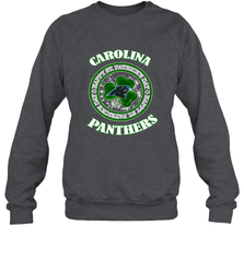 NFL Carolina Panthers Logo Happy St Patrick's Day Crewneck Sweatshirt Crewneck Sweatshirt - FordPhuMy