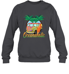 Retro Surfer Love Surfing Beach Party Tropical Vacay Crewneck Sweatshirt Crewneck Sweatshirt - FordPhuMy