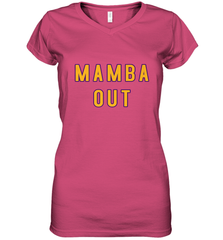 Mamba Out Limited Edition Farewell Tribute Women's V-Neck T-Shirt Women's V-Neck T-Shirt - FordPhuMy