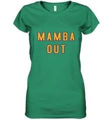Mamba Out Limited Edition Farewell Tribute Women's V-Neck T-Shirt Women's V-Neck T-Shirt - FordPhuMy