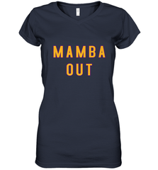 Mamba Out Limited Edition Farewell Tribute Women's V-Neck T-Shirt Women's V-Neck T-Shirt - FordPhuMy