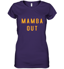 Mamba Out Limited Edition Farewell Tribute Women's V-Neck T-Shirt Women's V-Neck T-Shirt - FordPhuMy