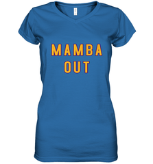 Mamba Out Limited Edition Farewell Tribute Women's V-Neck T-Shirt Women's V-Neck T-Shirt - FordPhuMy