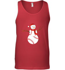 Snowman Baseball Christmas Men's Tank Top Men's Tank Top - FordPhuMy