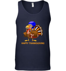 Cool Happy Thanksgiving Football Shirt Gobble Player Turkey Men's Tank Top Men's Tank Top - FordPhuMy