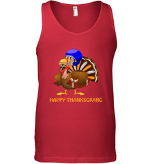 Cool Happy Thanksgiving Football Shirt Gobble Player Turkey Men's Tank Top Men's Tank Top - FordPhuMy