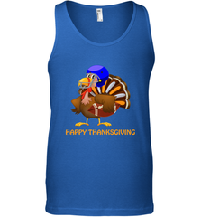 Cool Happy Thanksgiving Football Shirt Gobble Player Turkey Men's Tank Top Men's Tank Top - FordPhuMy
