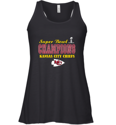 NFL super bowl Kansas City Chiefs champions Women's Racerback Tank