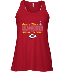NFL super bowl Kansas City Chiefs champions Women's Racerback Tank