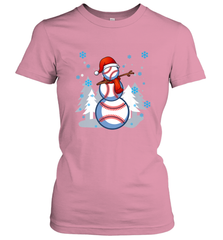 DABBING BASEBALL SNOWMAN _ Christmas Funny Women's T-Shirt Women's T-Shirt - FordPhuMy