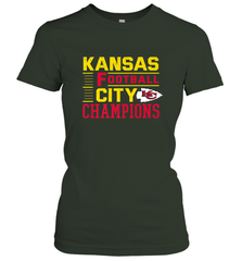 Kansas City Football Champions Vintage KC Distressed Gift Women's T-Shirt Women's T-Shirt - FordPhuMy