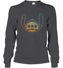 Disney Stitch Face Halloween Long Sleeve T-Shirt Long Sleeve T-Shirt - FordPhuMy
