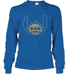Disney Stitch Face Halloween Long Sleeve T-Shirt Long Sleeve T-Shirt - FordPhuMy