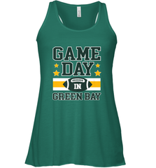 NFL Green Bay WI. Game Day Football Home Team Women's Racerback Tank Women's Racerback Tank - FordPhuMy