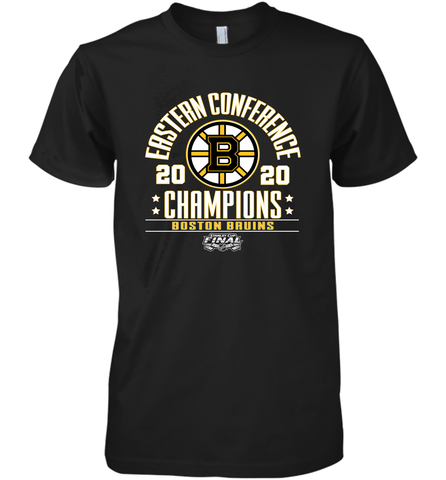 NHL Boston Bruins Fanatics 2020 Eastern Conference Champions Defensive Zone Men's Premium T-Shirt Men's Premium T-Shirt / Black / XS Men's Premium T-Shirt - FordPhuMy