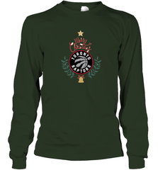 NBA Toronto Raptors Logo merry Christmas gilf Long Sleeve T-Shirt Long Sleeve T-Shirt - FordPhuMy