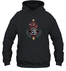 NBA Toronto Raptors Logo merry Christmas gilf Hooded Sweatshirt