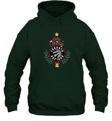 NBA Toronto Raptors Logo merry Christmas gilf Hooded Sweatshirt Hooded Sweatshirt - FordPhuMy