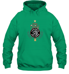NBA Toronto Raptors Logo merry Christmas gilf Hooded Sweatshirt Hooded Sweatshirt - FordPhuMy
