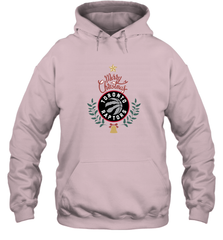 NBA Toronto Raptors Logo merry Christmas gilf Hooded Sweatshirt Hooded Sweatshirt - FordPhuMy