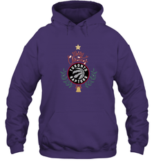 NBA Toronto Raptors Logo merry Christmas gilf Hooded Sweatshirt Hooded Sweatshirt - FordPhuMy