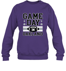 NFL Oakland Game Day Football Home Team Crewneck Sweatshirt Crewneck Sweatshirt - FordPhuMy
