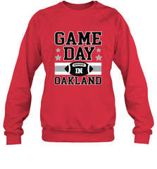 NFL Oakland Game Day Football Home Team Crewneck Sweatshirt Crewneck Sweatshirt - FordPhuMy