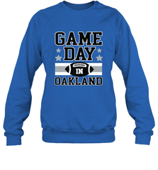 NFL Oakland Game Day Football Home Team Crewneck Sweatshirt Crewneck Sweatshirt - FordPhuMy