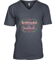 Practice Gratitude and Celebrate Recovery Men's V-Neck Men's V-Neck - FordPhuMy