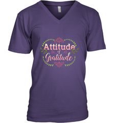 Practice Gratitude and Celebrate Recovery Men's V-Neck Men's V-Neck - FordPhuMy