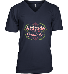 Practice Gratitude and Celebrate Recovery Men's V-Neck