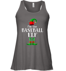 I'm The Baseball Elf Matching Family Pajama Christmas Women's Racerback Tank Women's Racerback Tank - FordPhuMy