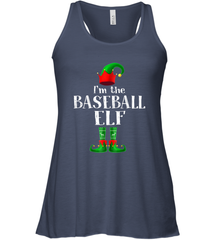I'm The Baseball Elf Matching Family Pajama Christmas Women's Racerback Tank Women's Racerback Tank - FordPhuMy