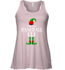 I'm The Baseball Elf Matching Family Pajama Christmas Women's Racerback Tank Women's Racerback Tank - FordPhuMy