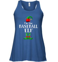 I'm The Baseball Elf Matching Family Pajama Christmas Women's Racerback Tank Women's Racerback Tank - FordPhuMy