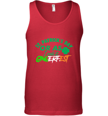 Ginger Redhead Irish Drinking St Patricks Day Men's Tank Top Men's Tank Top - FordPhuMy
