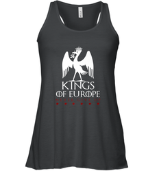 Kings of Europe Never Give Up 2019 Liverpool Women's Racerback Tank