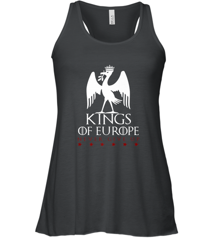 Kings of Europe Never Give Up 2019 Liverpool Women's Racerback Tank Women's Racerback Tank / Black / XS Women's Racerback Tank - FordPhuMy