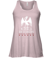 Kings of Europe Never Give Up 2019 Liverpool Women's Racerback Tank Women's Racerback Tank - FordPhuMy