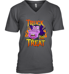 Disney Pixar Cars Halloween Vampire Truck Or Treat Men's V-Neck Men's V-Neck - FordPhuMy