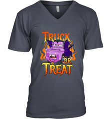 Disney Pixar Cars Halloween Vampire Truck Or Treat Men's V-Neck Men's V-Neck - FordPhuMy