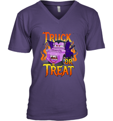 Disney Pixar Cars Halloween Vampire Truck Or Treat Men's V-Neck Men's V-Neck - FordPhuMy
