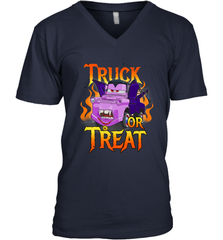 Disney Pixar Cars Halloween Vampire Truck Or Treat Men's V-Neck Men's V-Neck - FordPhuMy