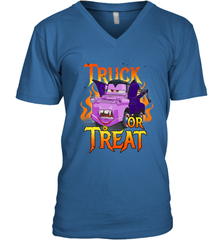Disney Pixar Cars Halloween Vampire Truck Or Treat Men's V-Neck Men's V-Neck - FordPhuMy