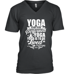 Yoga is More Than Yoga It's a Lifestyle Men's V-Neck Men's V-Neck - FordPhuMy