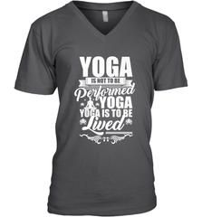 Yoga is More Than Yoga It's a Lifestyle Men's V-Neck Men's V-Neck - FordPhuMy