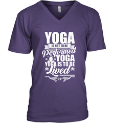 Yoga is More Than Yoga It's a Lifestyle Men's V-Neck Men's V-Neck - FordPhuMy