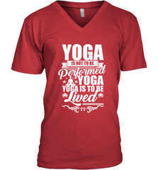 Yoga is More Than Yoga It's a Lifestyle Men's V-Neck Men's V-Neck - FordPhuMy