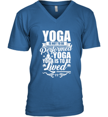 Yoga is More Than Yoga It's a Lifestyle Men's V-Neck Men's V-Neck - FordPhuMy